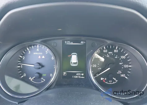 2017 Nissan Rogue Sv z USA, uszkodzony, nr VIN 5N1AT2MVXHC768457